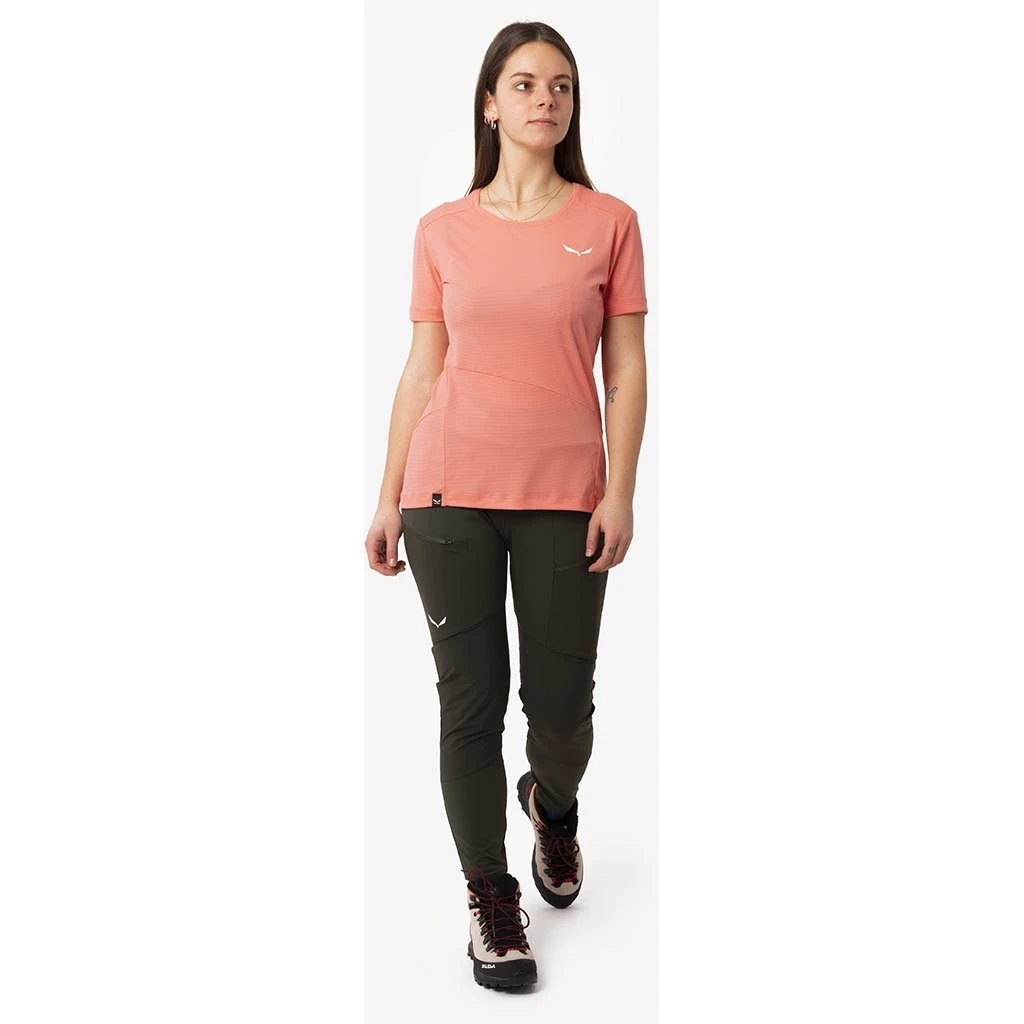 Salewa Puez Sporty Dry T-Shirt Femme Rose – Image 3