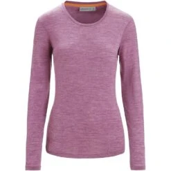 Icebreaker Sphere II Long Sleeve Tee Femme Violet