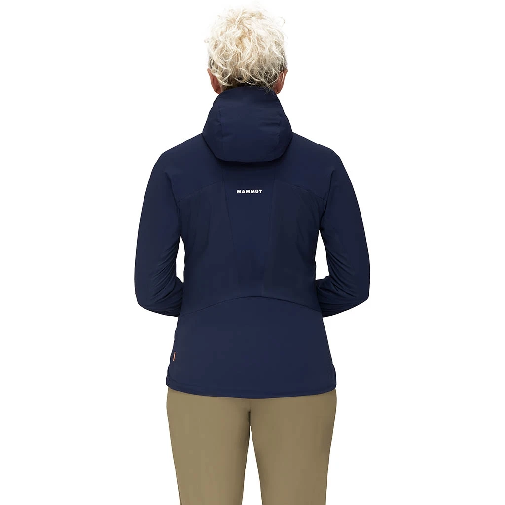 Mammut Taiss In Hybrid Hooded Jacket Women Femme Bleu Marine – Image 4