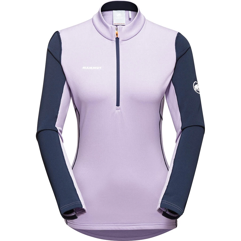Mammut Aenergy Ml Half Zip Pull Women Femme Violet