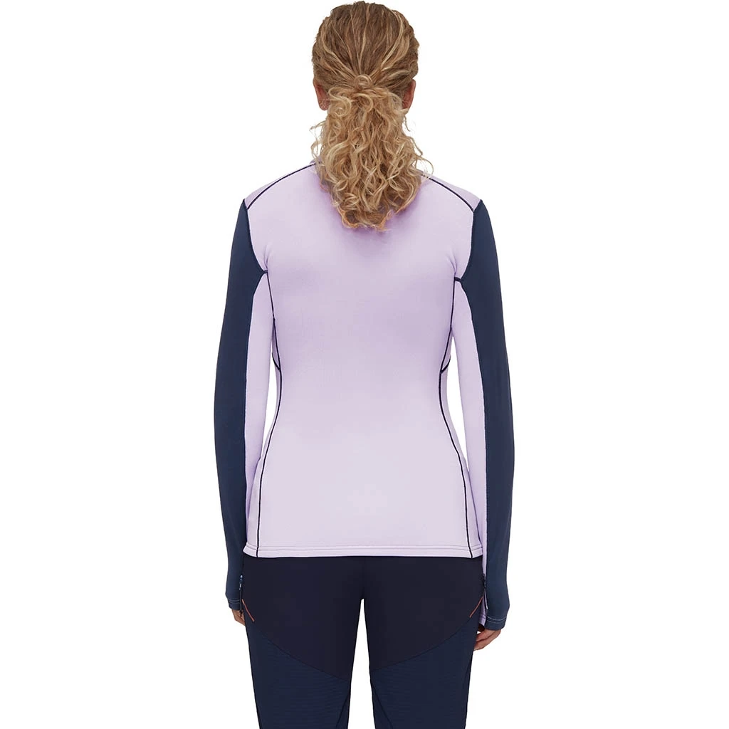 Mammut Aenergy Ml Half Zip Pull Women Femme Violet – Image 4