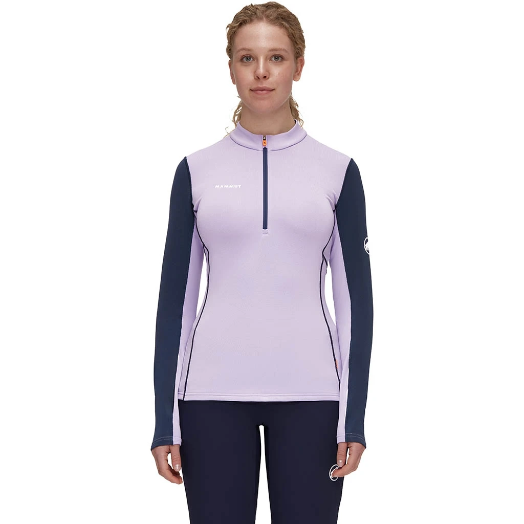 Mammut Aenergy Ml Half Zip Pull Women Femme Violet – Image 2