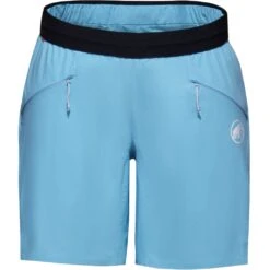 Mammut Aenergy Light Softshell Shorts Femme Bleu