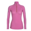 Icebreaker 150 Zone Long Sleeve Half Zip Femme