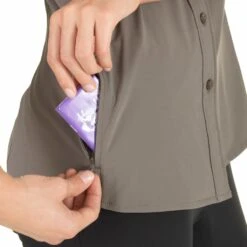 The North Face Chemisette Sabrina Lake Femme Marron