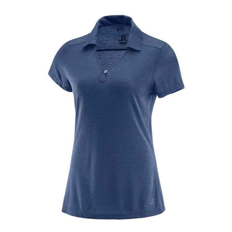 Salomon Polo Ellipse Femme Bleu Foncé
