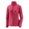Salomon Discovery Full Zip Femme Framboise
