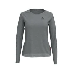 Odlo T-Shirt Manches Longues Concord Femme Gris