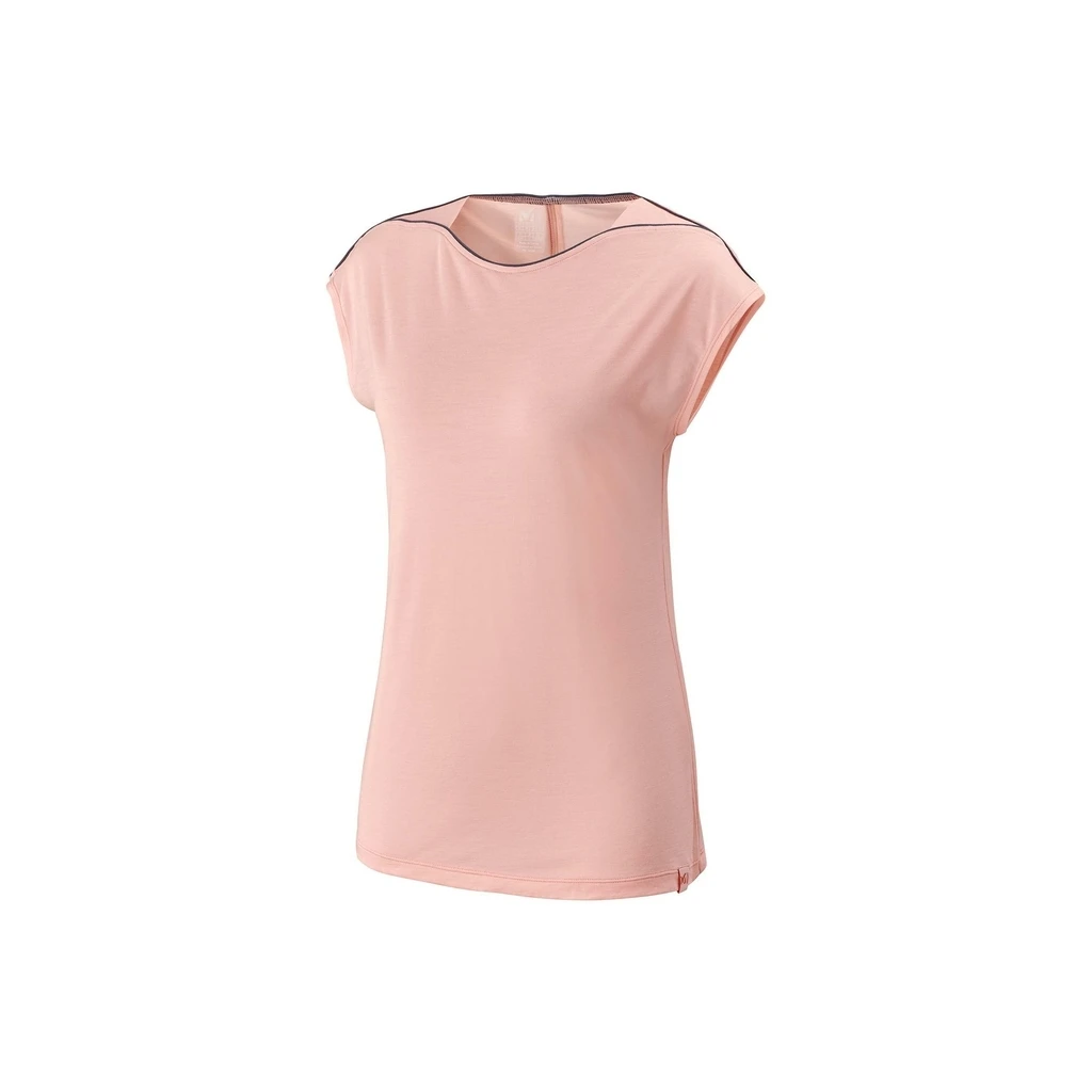 Millet Ld Cloud Peak Wool TS Short Sleeve Femme Rose