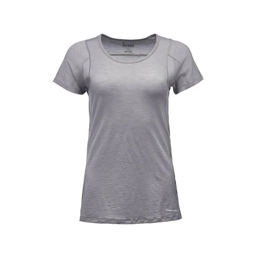 Black Diamond Rhythm T-Shirt Femme Gris Clair