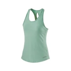 Patagonia Seabrook Run Tank Femme Vert Pastel