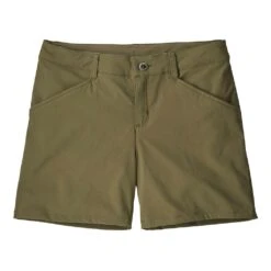 Patagonia Quandary Shorts - 5 Inches Femme Kaki