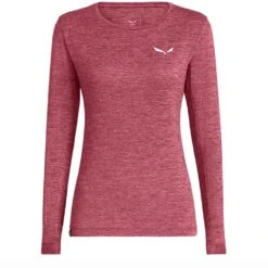 Salewa Puez Melange Dry Long Sleeve Tee Femme