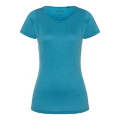Black Diamond Rhythm T-Shirt Femme Bleu Ciel