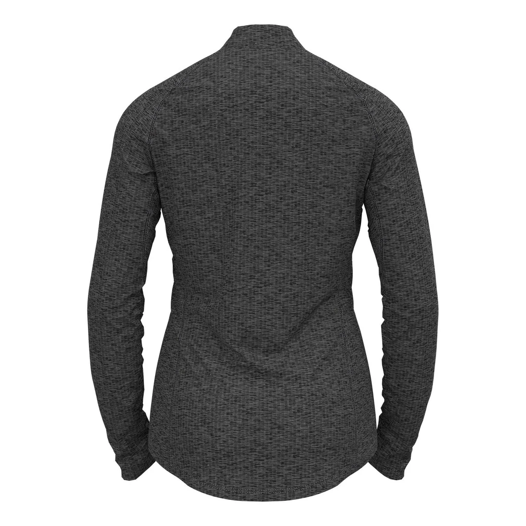 Odlo Mid Layer Full Zip Tencia Femme Gris – Image 2