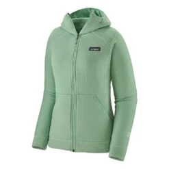 Patagonia R1 Full-Zip Hoodie Femme Vert D'eau