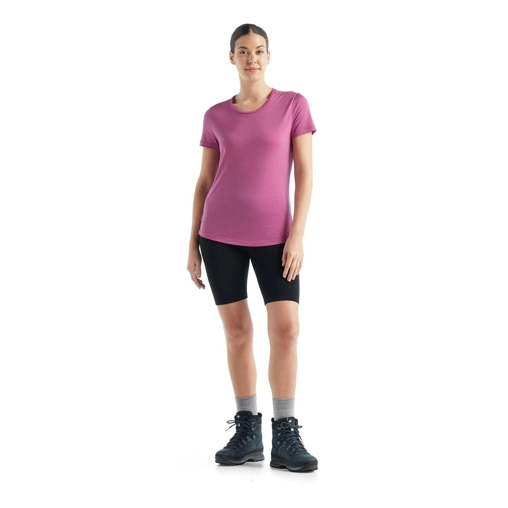Icebreaker Sphere II Short Sleeve Tee Femme Rose – Image 4