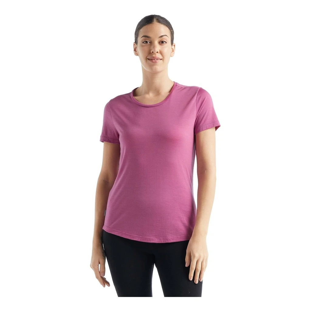 Icebreaker Sphere II Short Sleeve Tee Femme Rose – Image 7