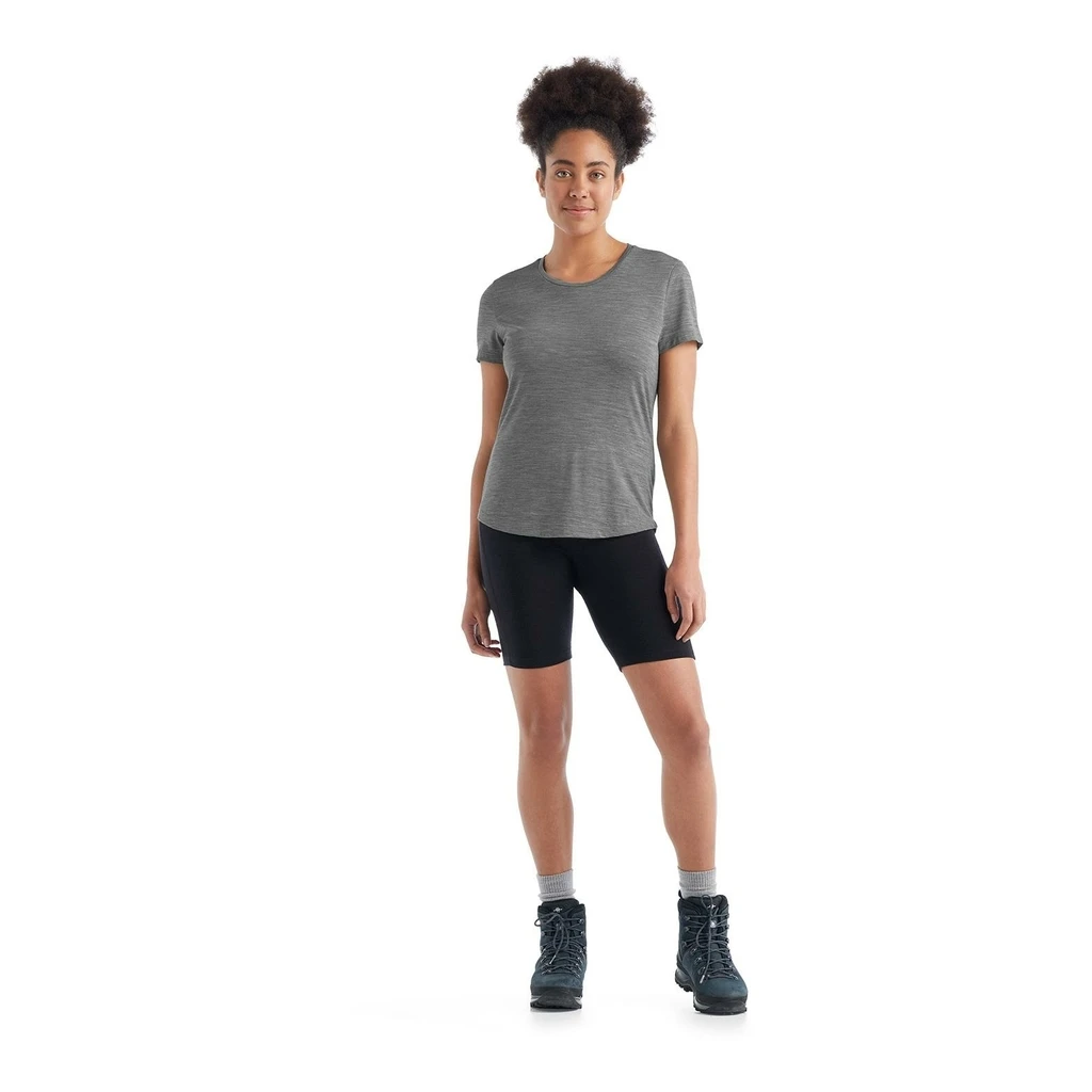 Icebreaker Sphere II Short Sleeve Tee Femme Gris Clair – Image 8