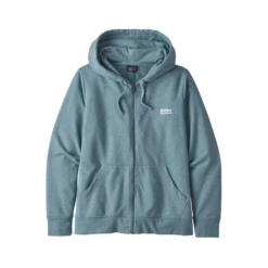 Patagonia Pastel P-6 Label Ahnya Full-Zip Hoodie Femme Bleu