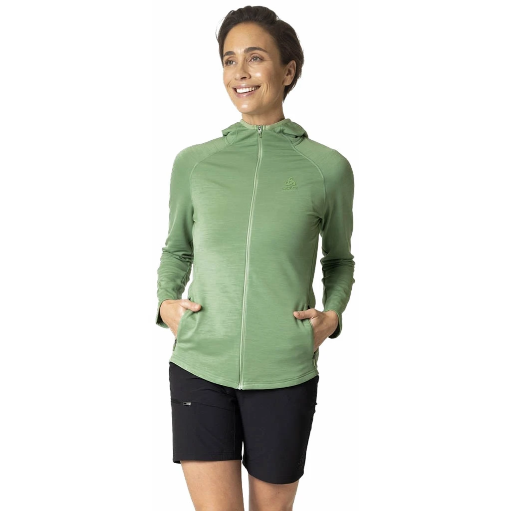 Odlo Pull À Capuche Avec Fermeture Ascent Mer Femme – Image 4