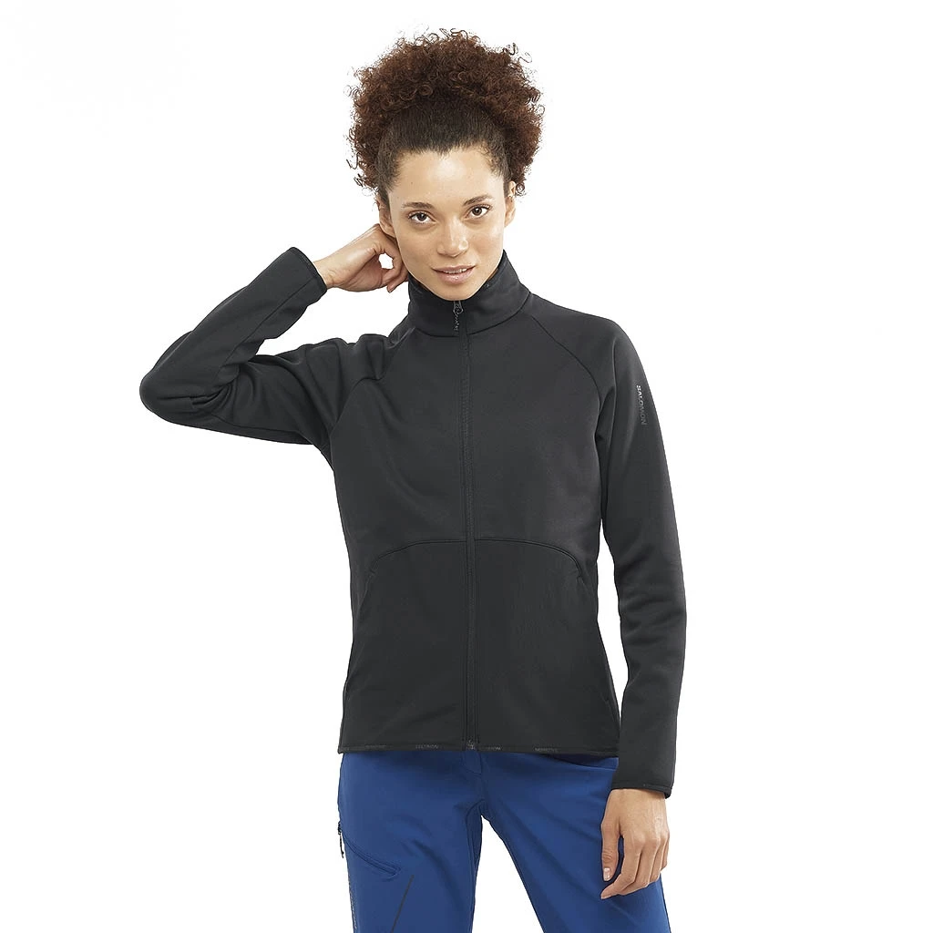 Salomon Essential Warm Full Zip Mid Femme – Image 2