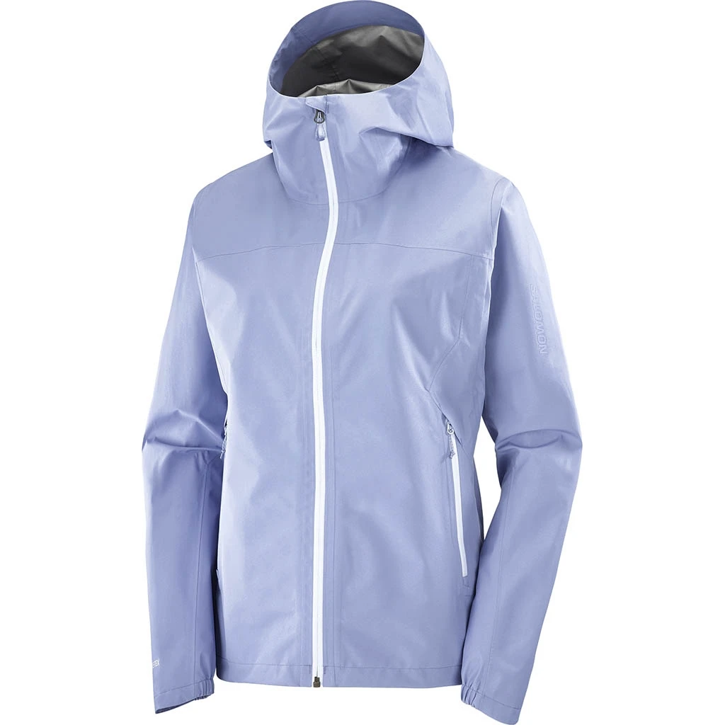 Salomon Outline Gore-Tex 2.5L Jacket Femme Mauve