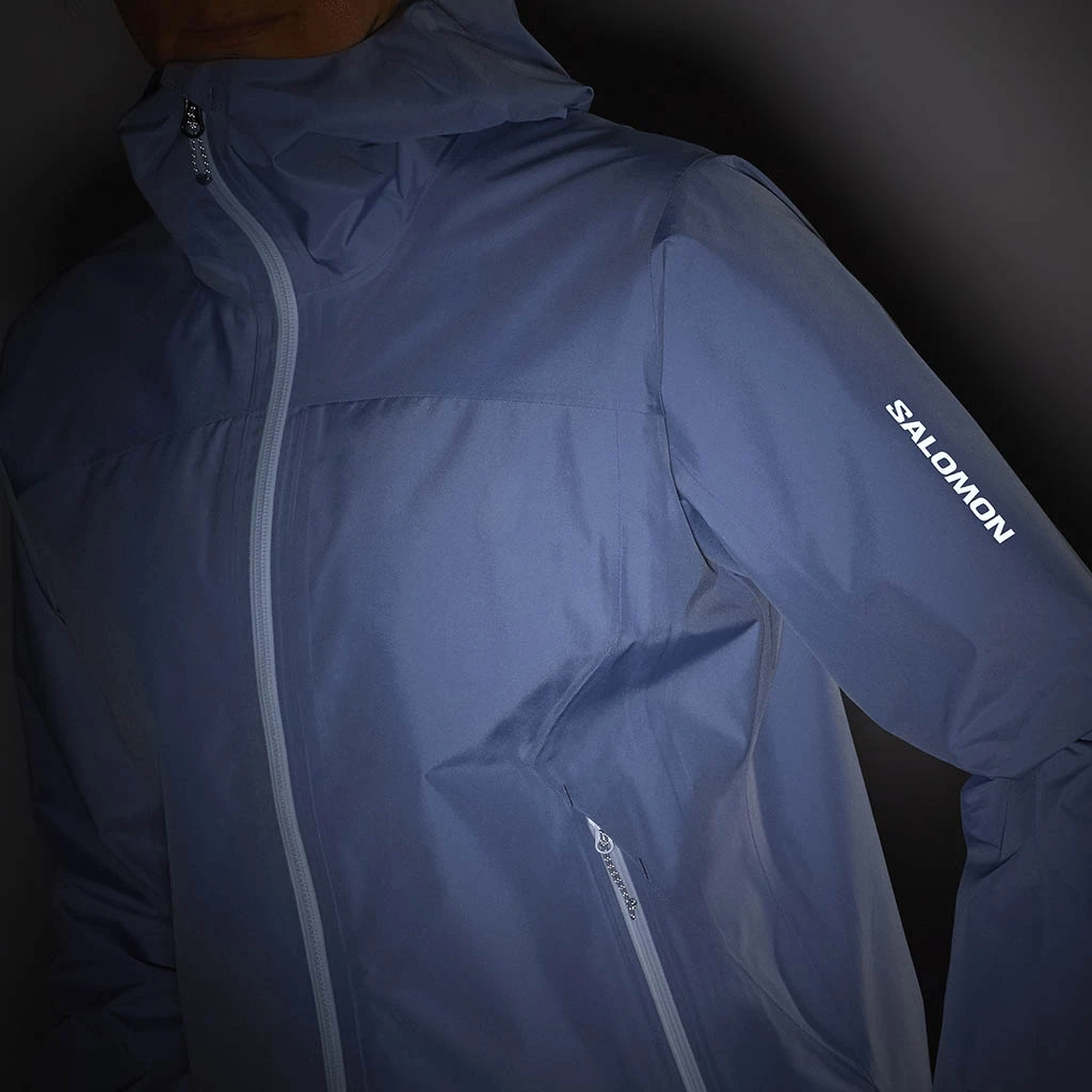 Salomon Outline Gore-Tex 2.5L Jacket Femme Mauve – Image 10