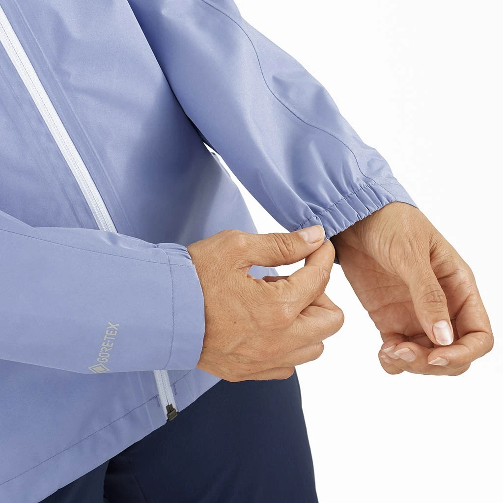 Salomon Outline Gore-Tex 2.5L Jacket Femme Mauve – Image 7