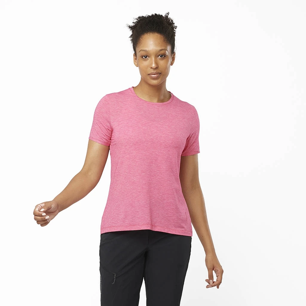 Salomon Essential Tencel Short Sleeve Tee Femme – Image 3