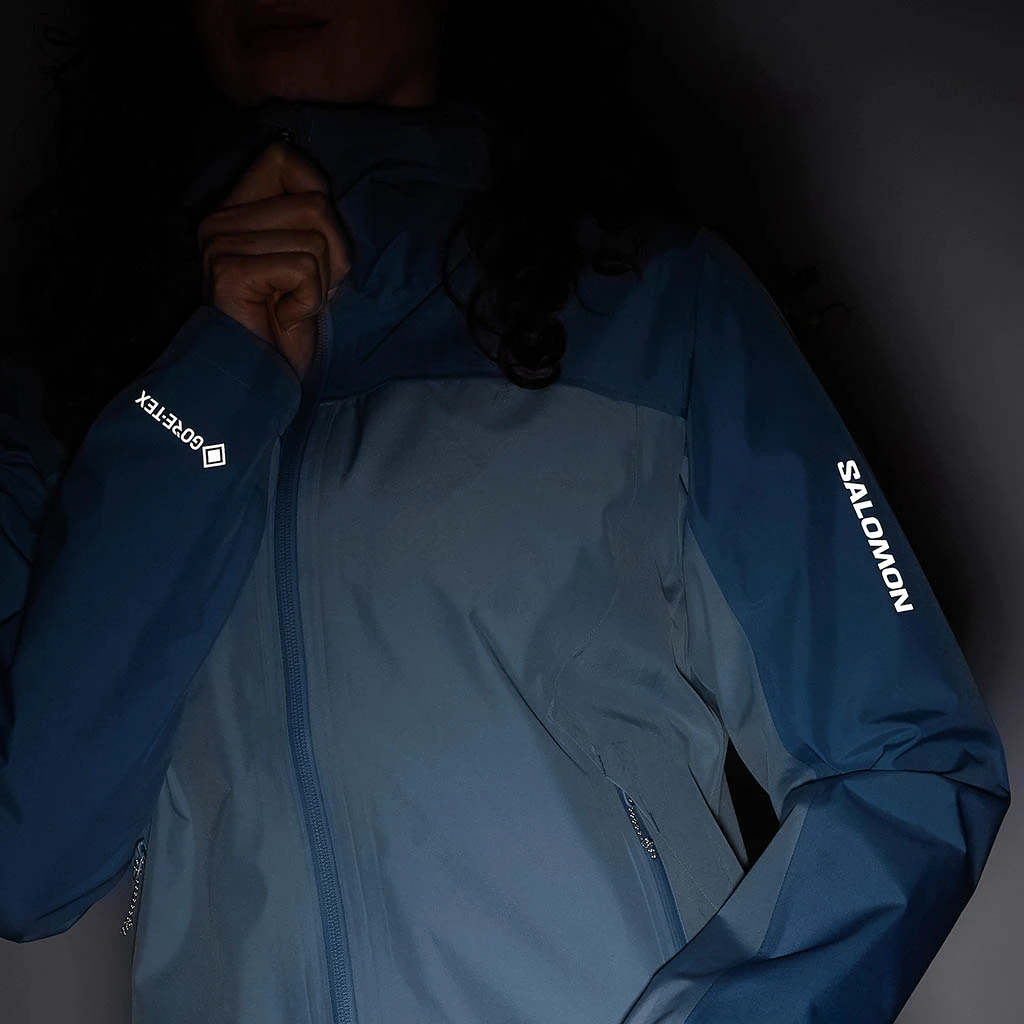 Salomon Outline Gore-Tex 2.5L Femme Bleu – Image 11