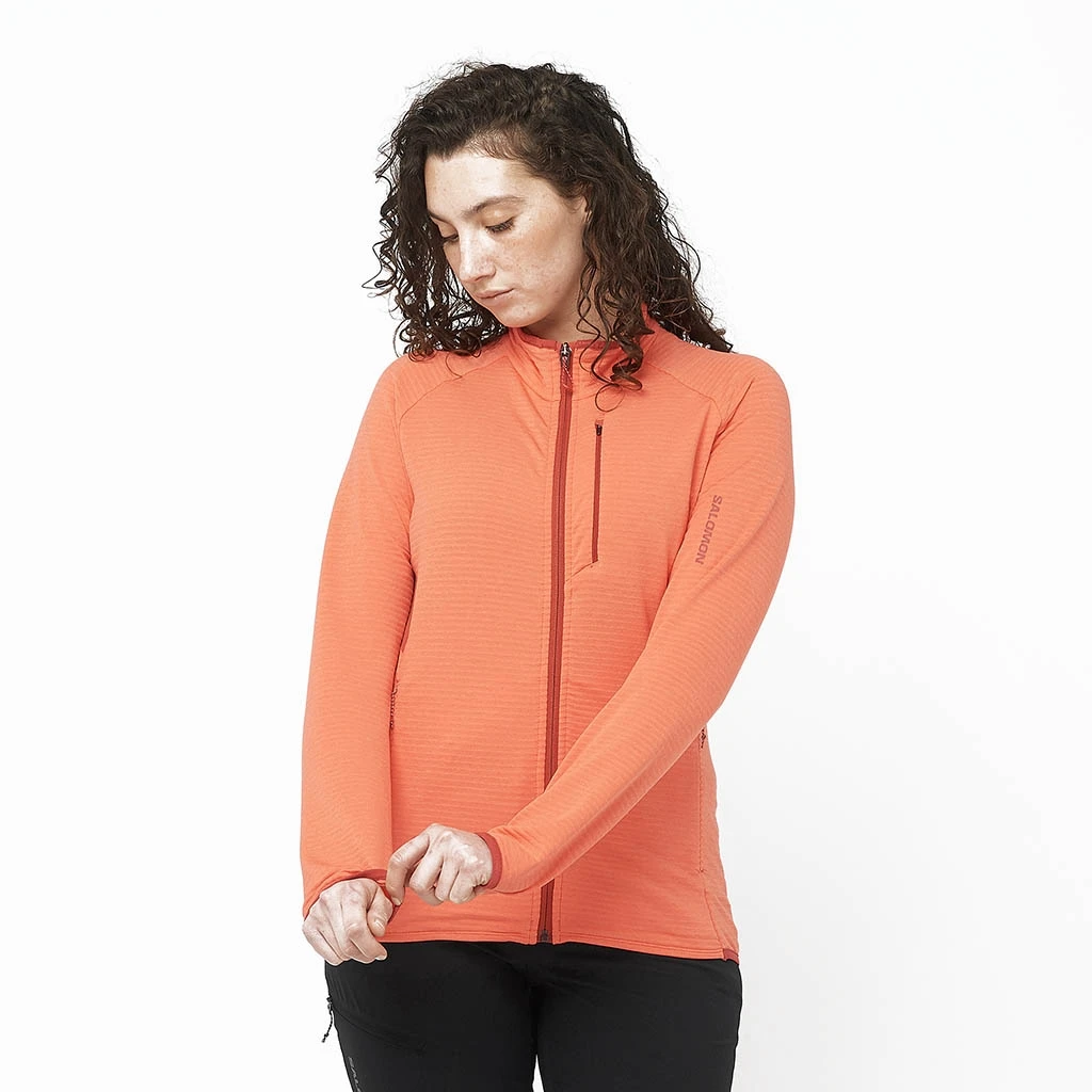 Salomon Essential Lightwarm Femme Orange – Image 2