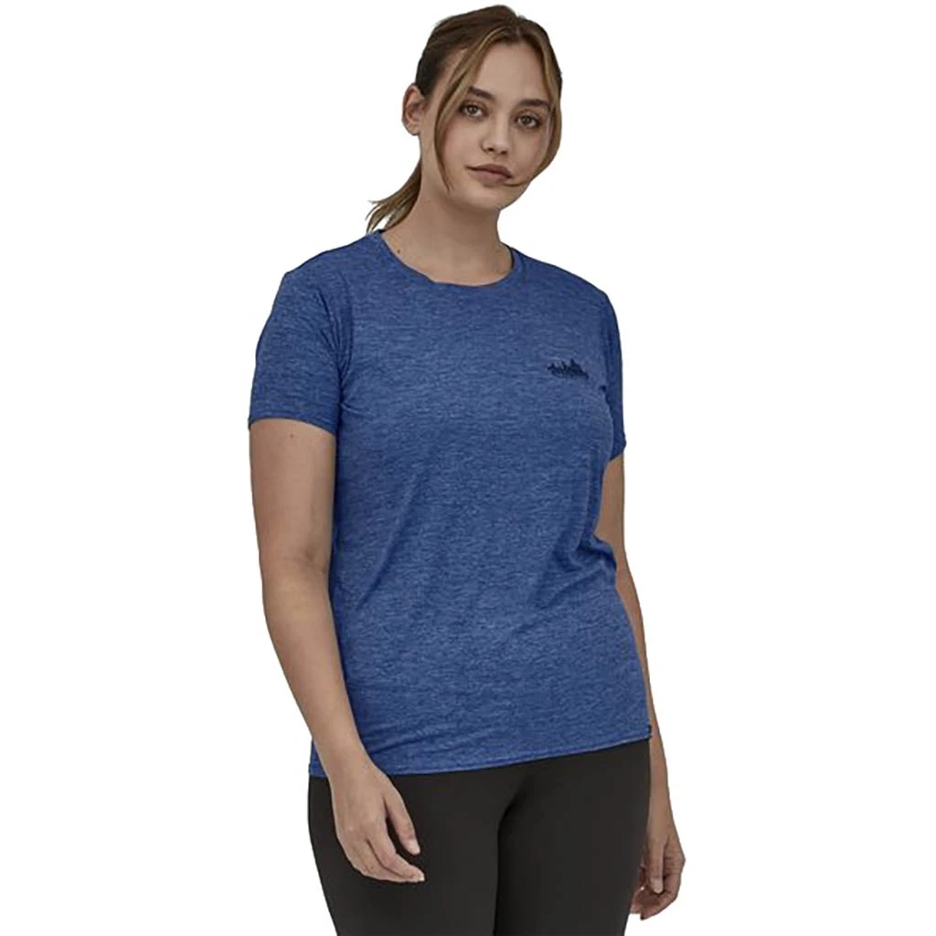 Patagonia Cap Cool Daily Graphic Shirt Femme Bleu Foncé – Image 4