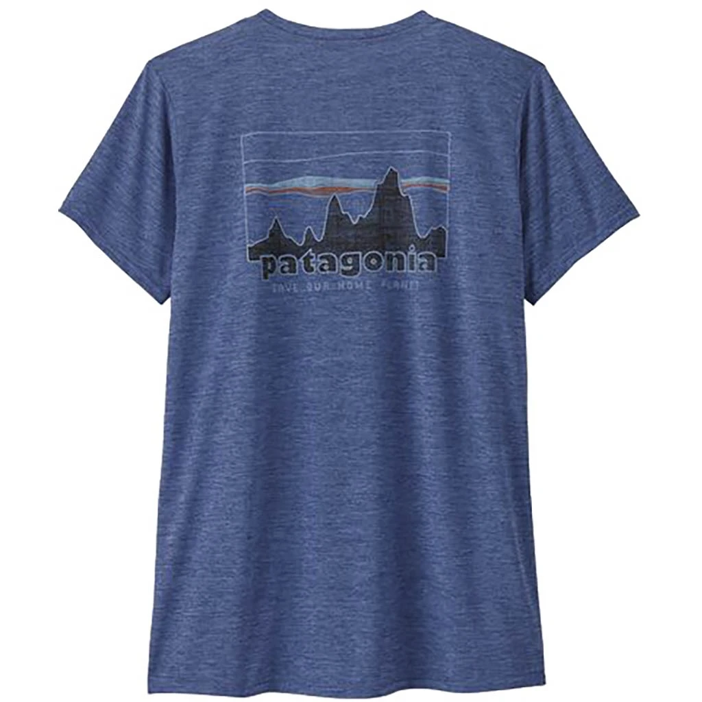 Patagonia Cap Cool Daily Graphic Shirt Femme Bleu Foncé – Image 3