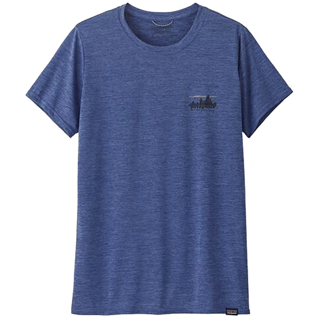 Patagonia Cap Cool Daily Graphic Shirt Femme Bleu Foncé – Image 2