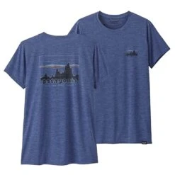 Patagonia Cap Cool Daily Graphic Shirt Femme Bleu Foncé