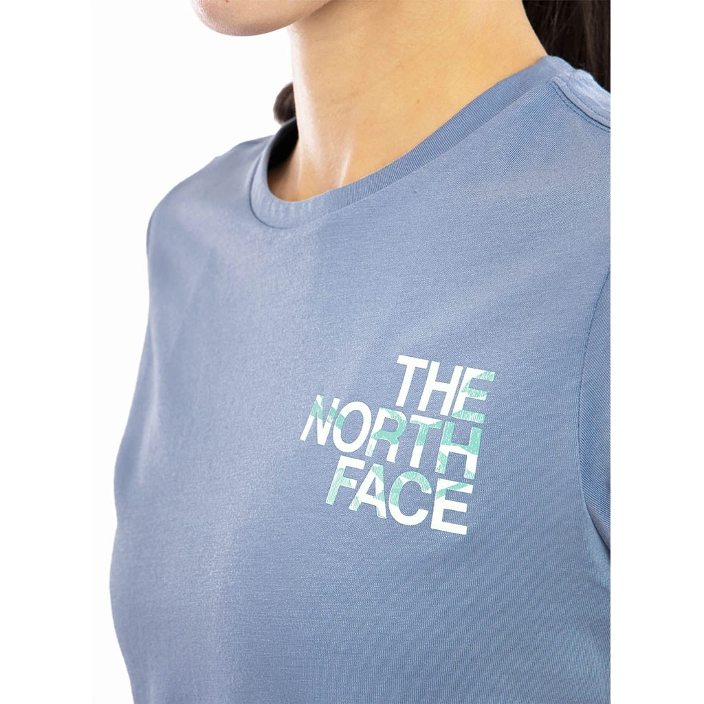 The North Face Foundation Graphic Tee Femme Bleu – Image 4